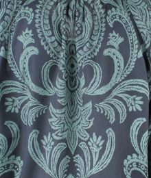 Cambridge Shirt Dress Navy/Teal Bohemian Paisley