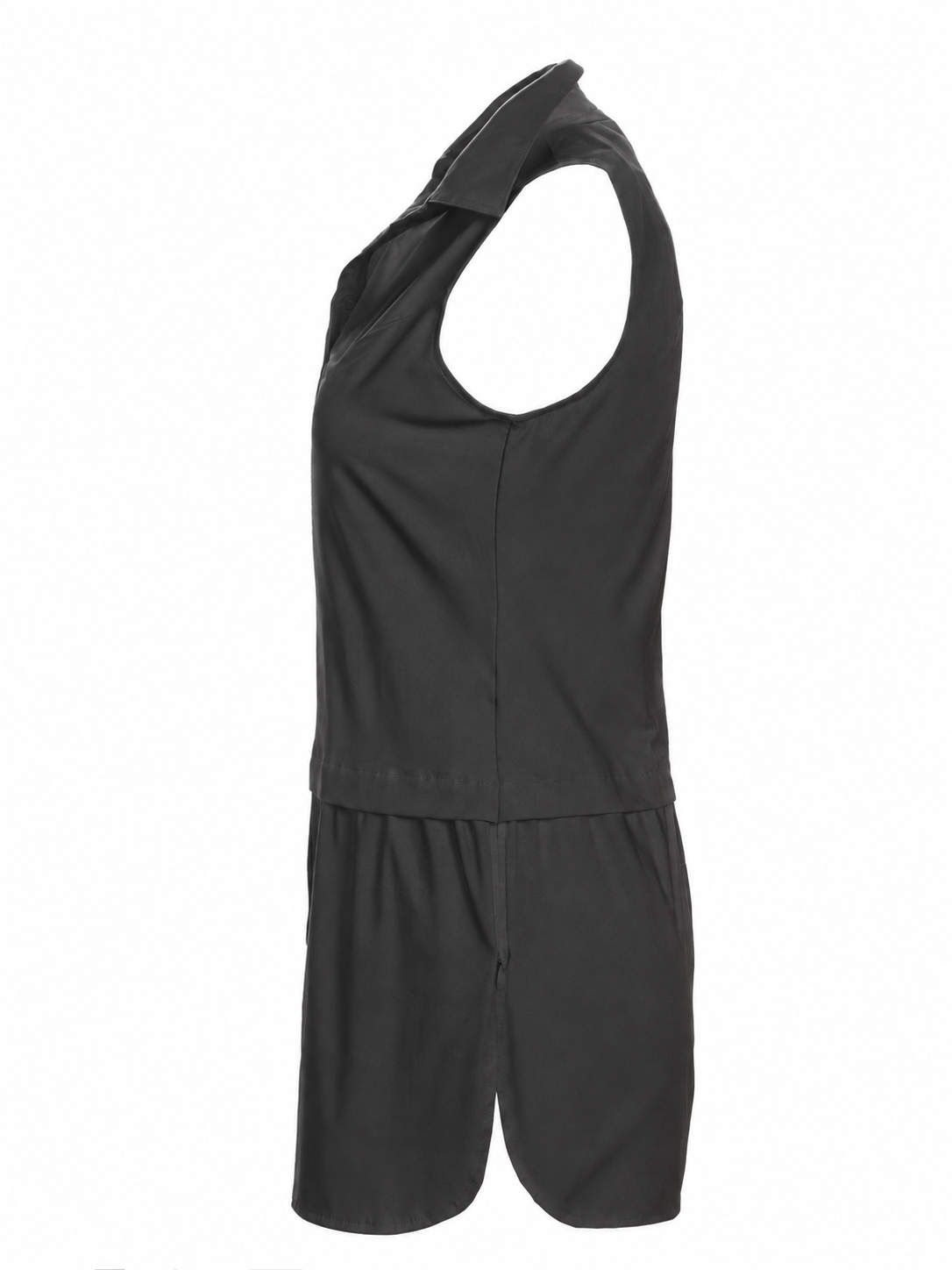 Sleeveless Layering Tank Black