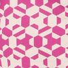 One Of A Kind Monica Oversized Shirt Pink Geometric Print