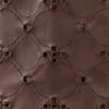 Marcie Popover Chocolate Brown Embroidered Vegan Leather
