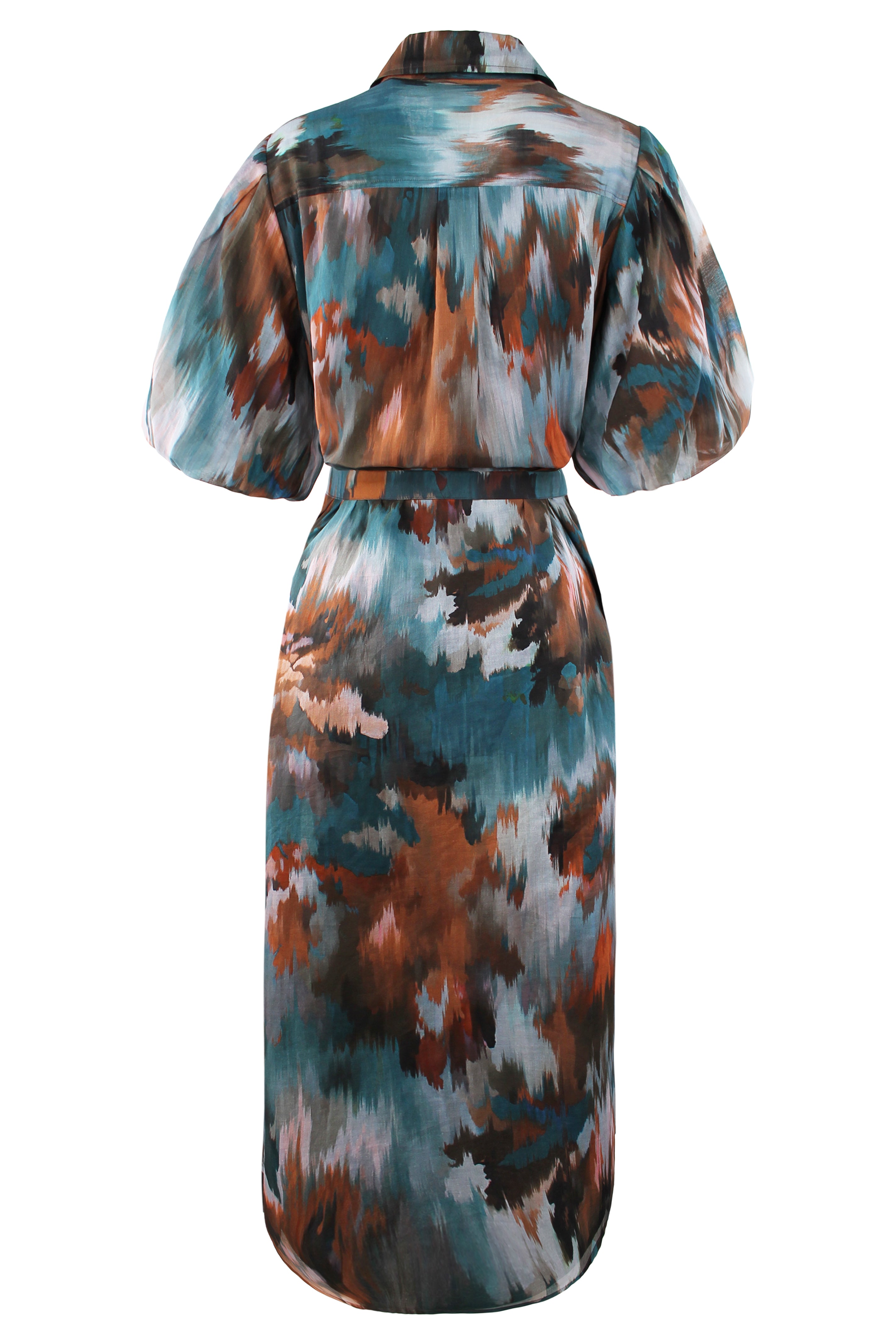Madeline Dress Autumn Brushstroke