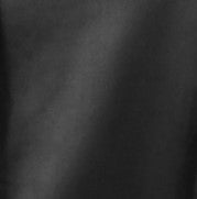 Long Rocky Shirt Dress Black Micro Satin