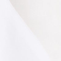 Bomba Short Sleeve Twist-Hem Blouse, White Poplin & Silk Organza