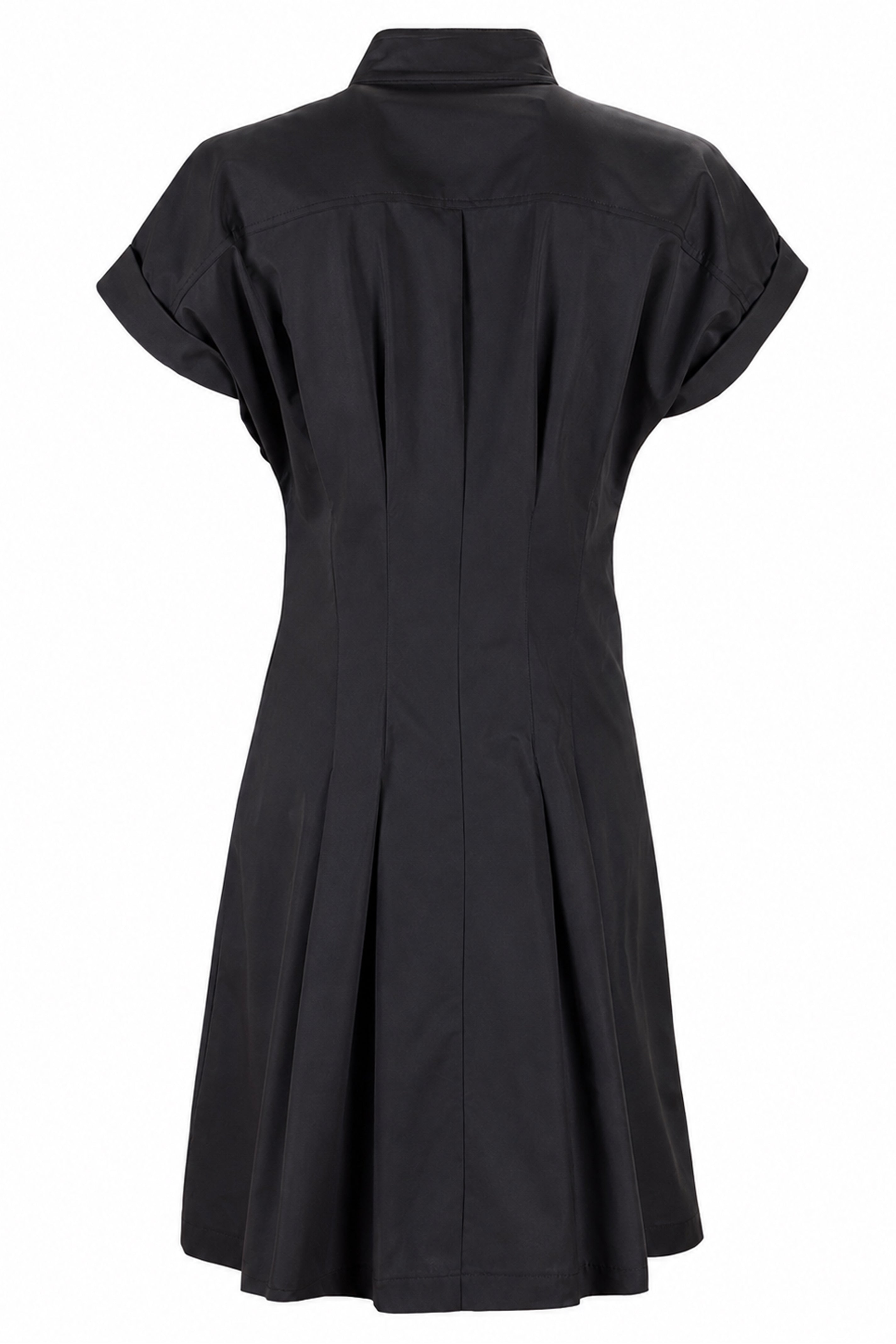 Rocky Dress, Topaz Iridescent Cross-Dye Weathercloth