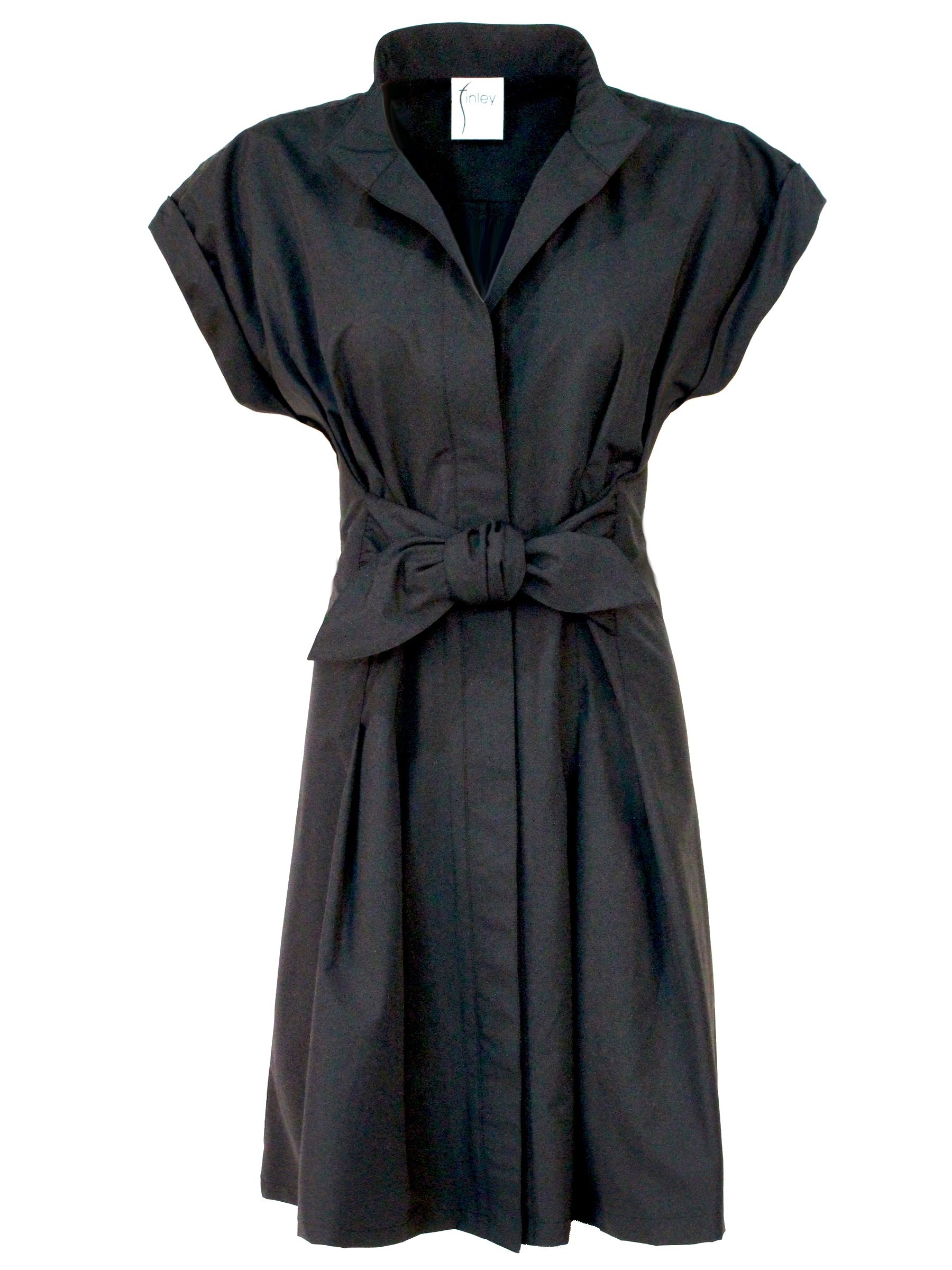 Rocky Dress, Topaz Iridescent Cross-Dye Weathercloth