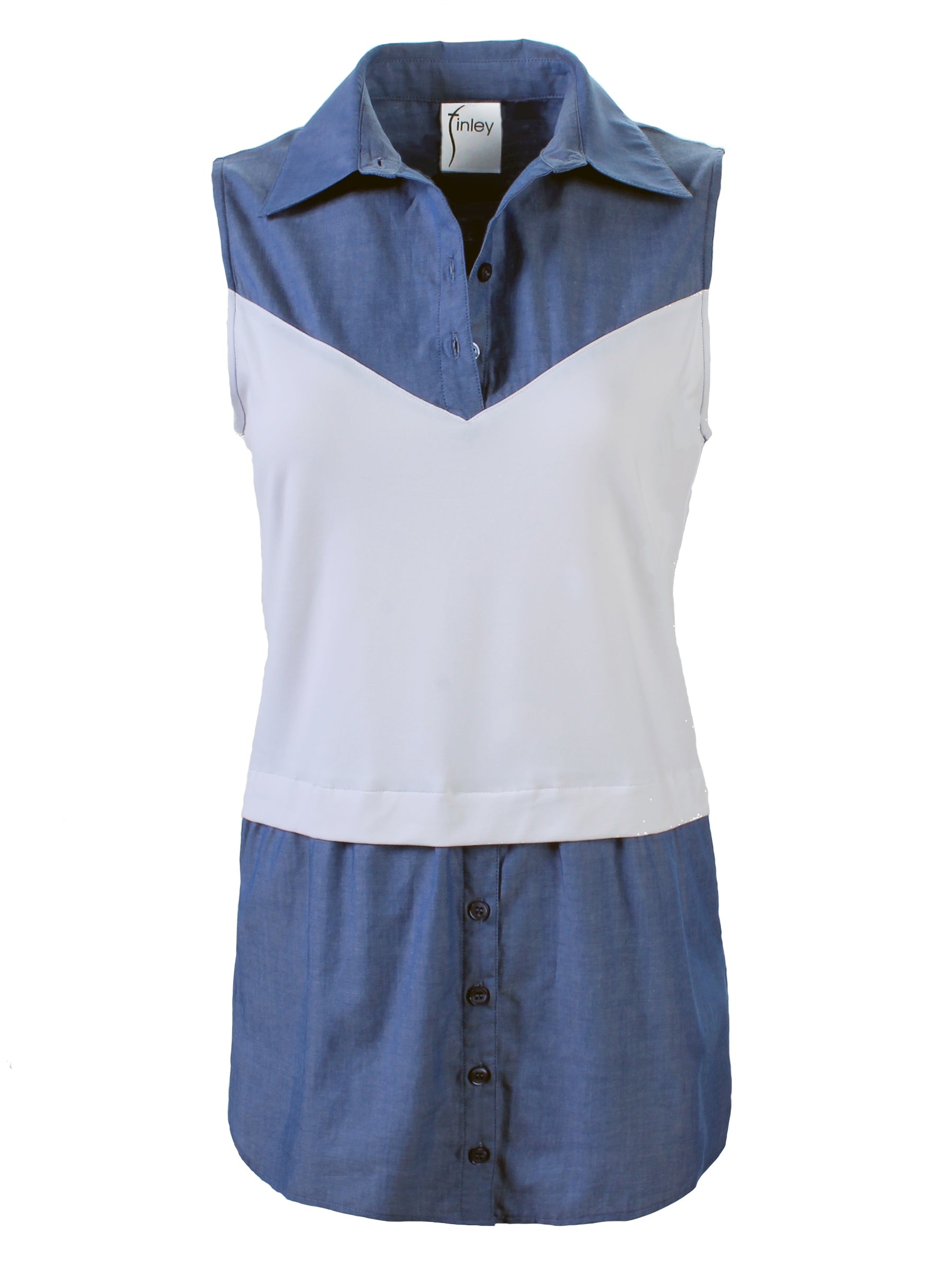 tank top with dress shirt If you don't know what to wear, try this Tank top and shirt combo. Simple but clean. Three pro moves to make it work every time: 1.Ribbed tank top = adds texture