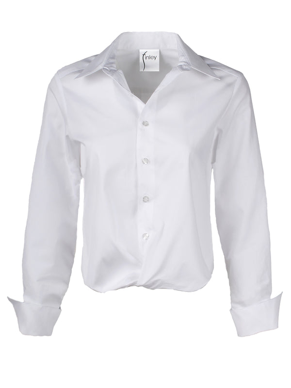 Moxie Shirt Solid Silky Poplin