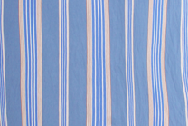 Andie Cropped Button-Down Shirt, Blue Stripe