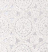Emily Shift Dress Natural Crochet