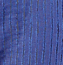 GAMEDAY!! Preppy Shirt Blue Open Weave Stripe