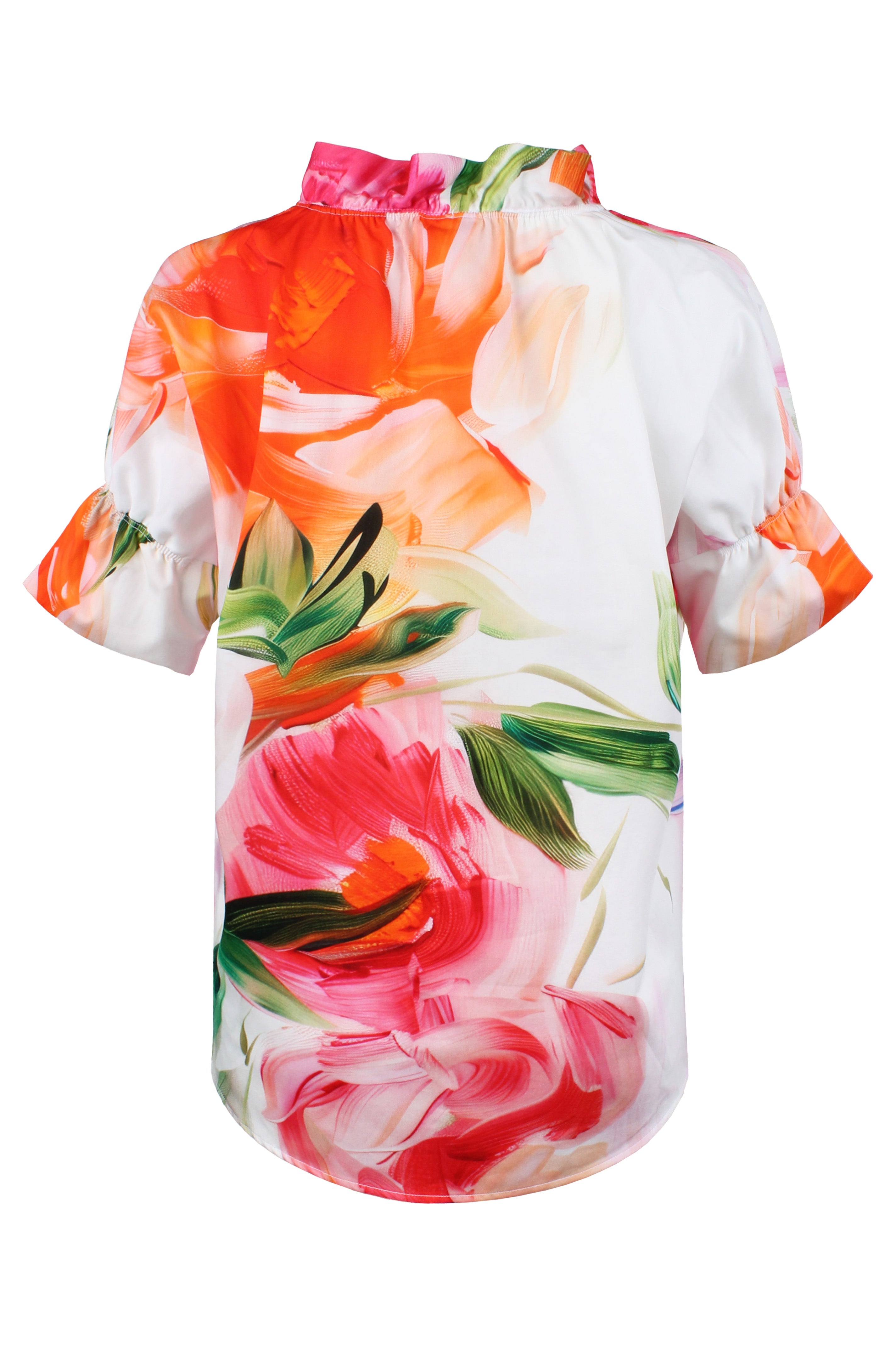 Crosby Shirt Peony Floral Print