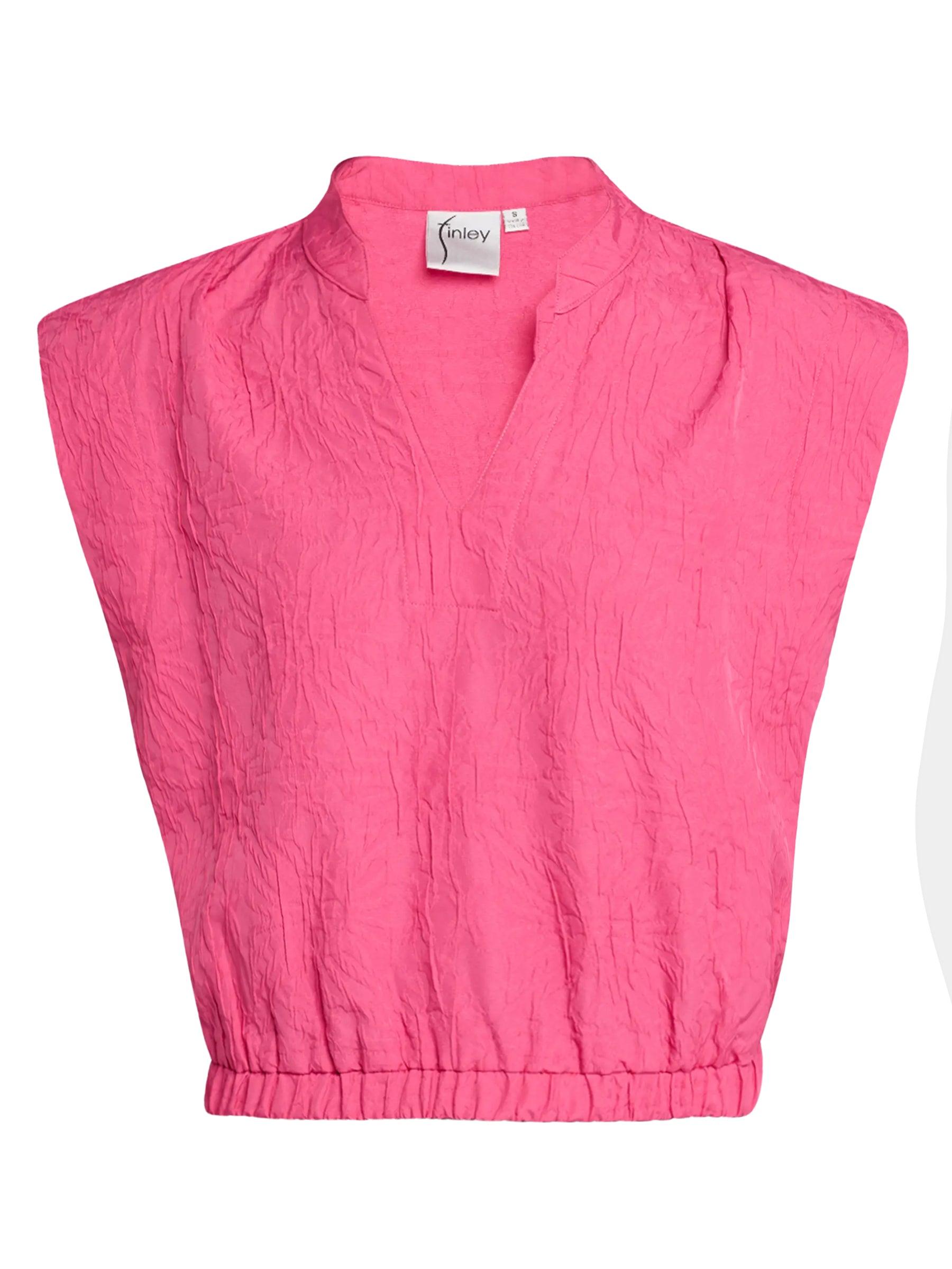 Pearl Popover Pink Textured Jacquard