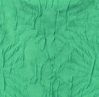 Roll Sleeve Camp Shirt Dress in Green Textured Jacquard