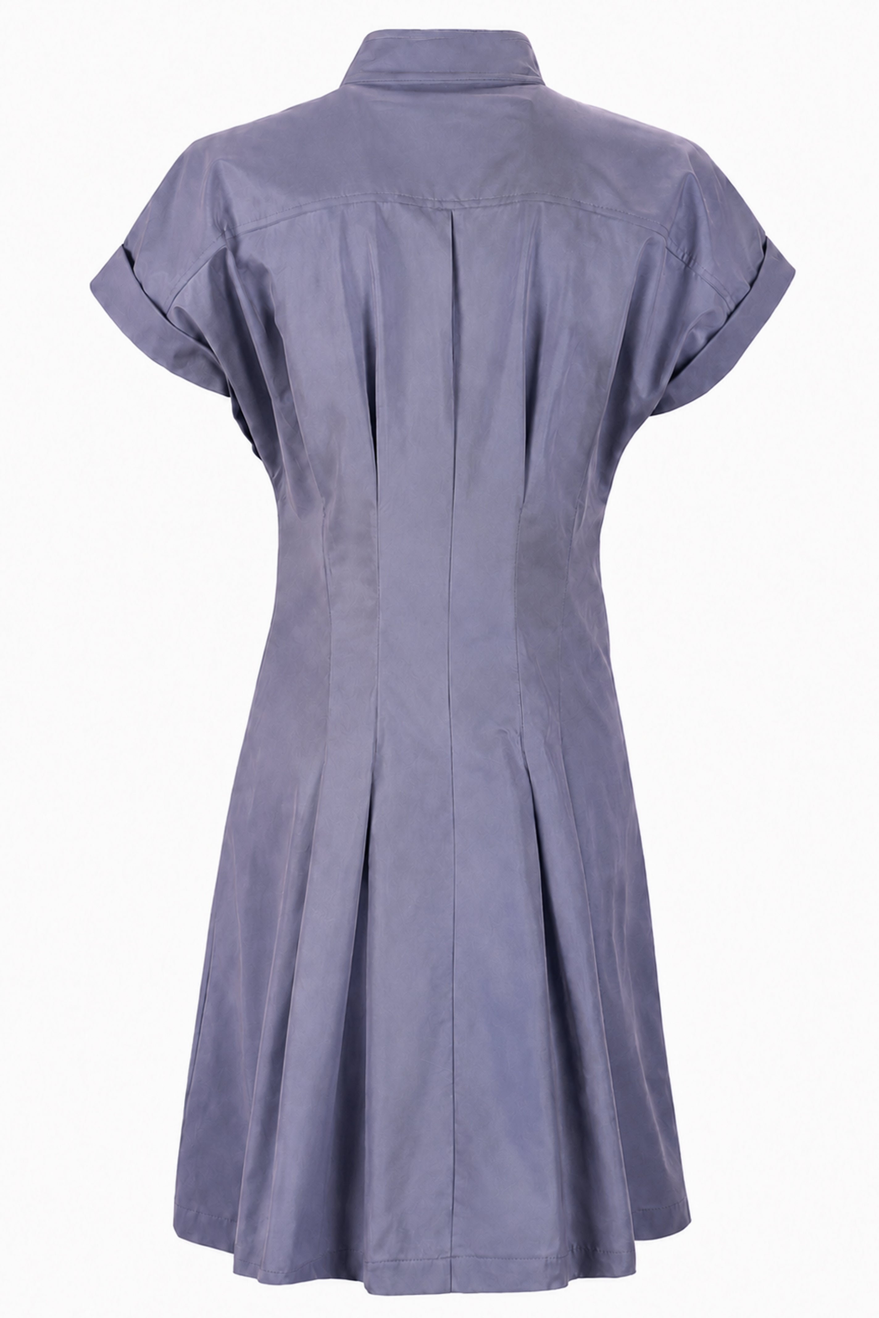Rocky Dress, Opal Iridescent Cross-Dye Weathercloth
