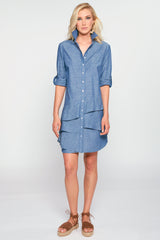 Jenna Shirt Dress Chambray - Webstore Exclusive
